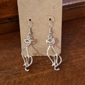 Cat earrings